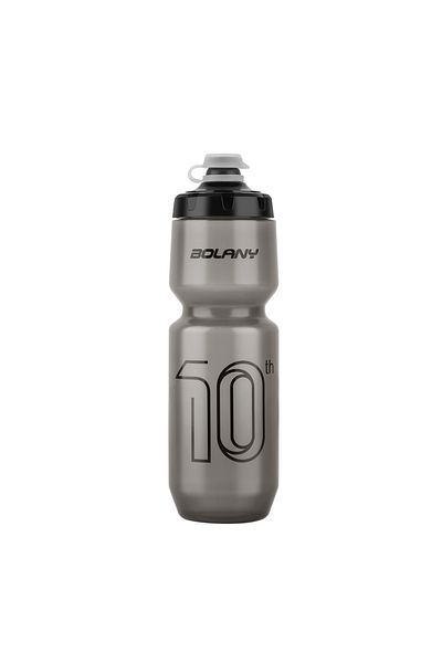 Choice Translucent Black BOLANY Sports Bottle 10th Rubber Transparent Plastic with lid Bottle 750ML Portabl