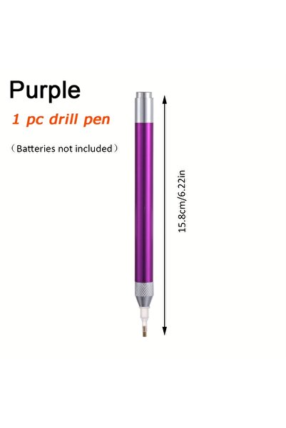 Choice أداة طلاء الماس الأرجوانية قطعة واحدة، قلم إضاءة برأس واحد، أقلام ماسي...