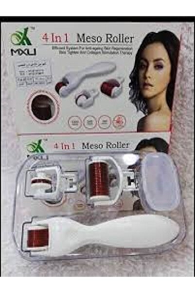 Generic مجموعة ديرما رولر 4 في 1للعناية بالبشرة