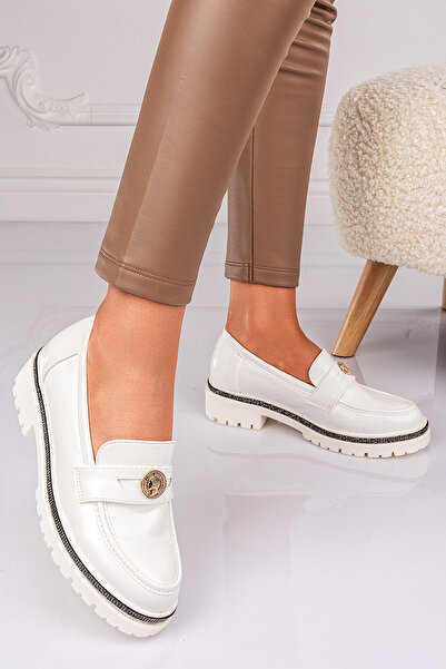 Lush Fashion Mocasini Dama din Piele Ecologica