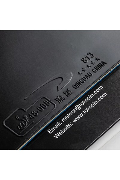 Choice مطاط تنس الطاولة 813 PRO Black METEOR 813 PRO BI-POWER ثنائي اللون فري...