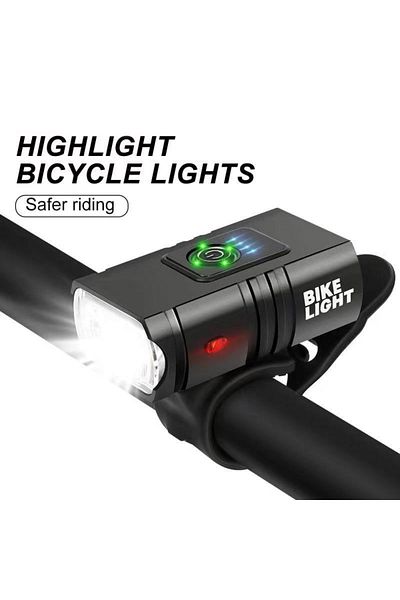 Choice T6 Upgrade 3-in-1 Bicycle Light 1000Lumen Bike Headlight Power Bank Flashlight Handlebar USB Chargin