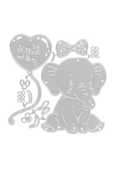Choice DC-2839 Animal Baby Dies Elephant Metal Cutting Dies Stencils For DIY Scrapbooking Decorative Emboss