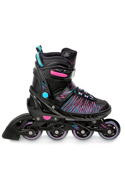 Raven Raven Allure Adjustable Rollers, Black, M(35-39)