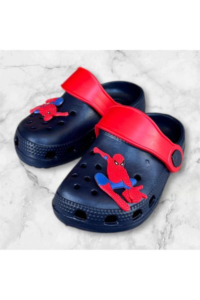 AkınalBella Baby Boy Soft Sole Sticker Light Closed Front Slippers Sandals