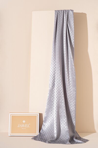 JAWEL Kadın Küçük Kareli Modal Floş Şal