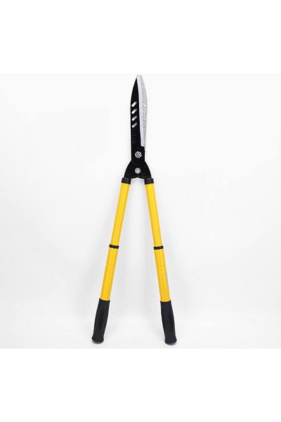 Generic Household Pruning Shears – SK5 Steel Garden Hedge Shears with Retractable Iron Handles.
