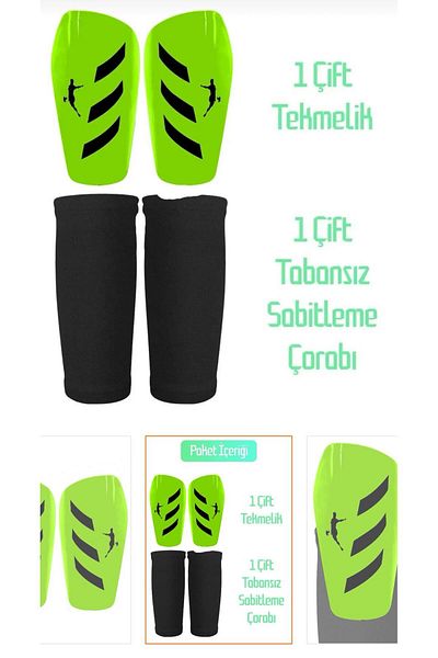 Yanaşık Spor Malzemeleri Football Shin Guard Socks Adult Children's Calf Bone Protector