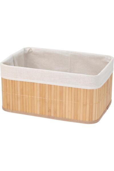 Progarden Set of 3 Bamboo Bathroom Storage Baskets