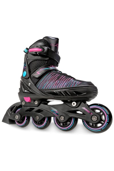 Raven Raven Allure Adjustable Rollers, Black, L(38-42)