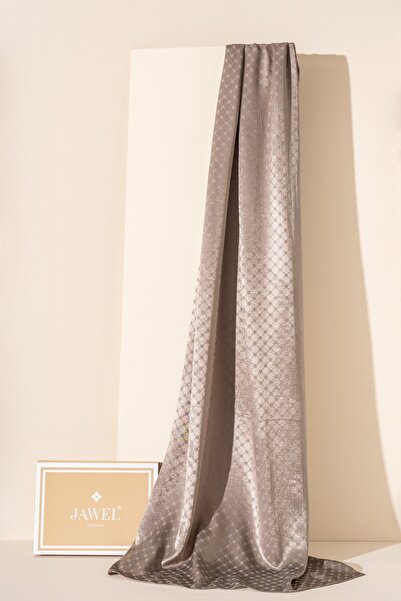 JAWEL Kadın Küçük Kareli Modal Floş Şal