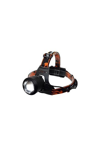 K KATHODE Zoomable Headlamp, 2 T6 and Xpe LEDs, White/Blue, 2X3.7V 8800Mah Battery, K Kathode