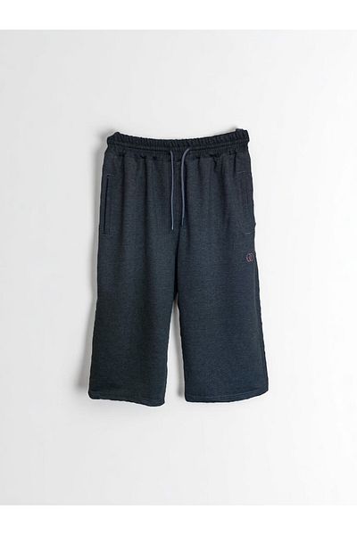 FORMO Men's Cotton Zippered Pocket Quality Summer Comfortable Capri