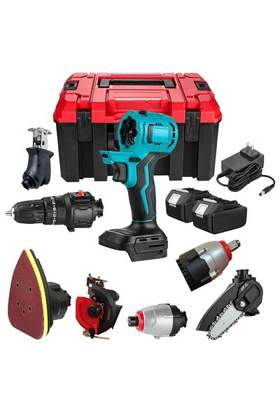 DAR Multifunctional kit 7 in 1, With 2 overlapping boxes, 7 heads 48V, , 181-2
