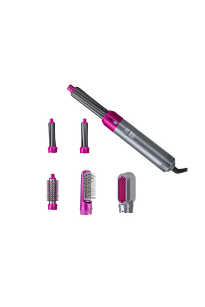 K KATHODE Perie Multifunctionala, 5 Capete Coafare, Usuca, Indreapta, Si Ondu...