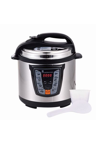 MasterPro FOODIES electric pressure cooker 6 liters 1000W