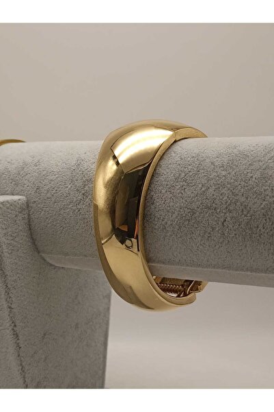 TLSMACCESORIES KELEPÇE GOLD BİLEZİK EĞRİ