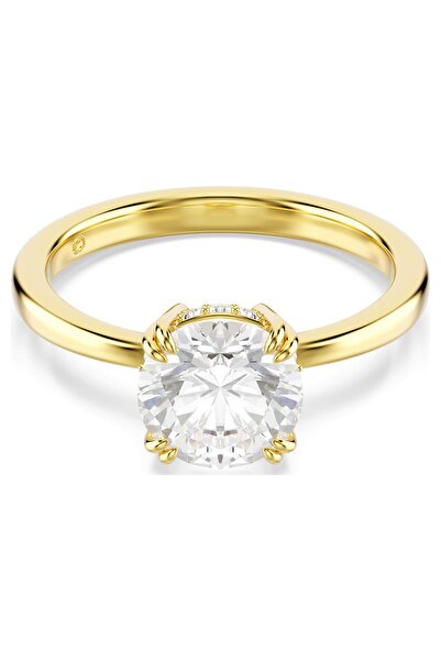 Swarovski 5723333 خاتم سواروفسكي ستايل: رينج Rnd أبيض/جوس 60