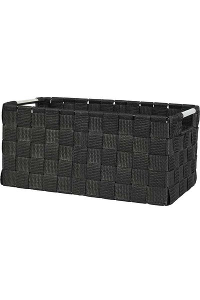 Progarden Set of 5 black storage baskets with handles