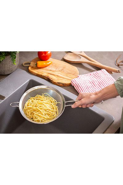 Chef Craft مصفاة شبكية كروم 8 بوصة