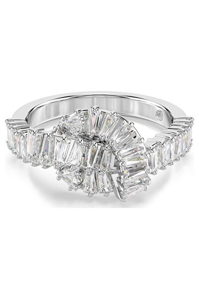 Swarovski 5727118 خاتم سواروفسكي ماتريكس: رينج نوت Whı/Rhs 50