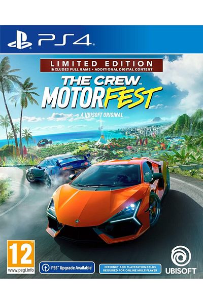Ubisoft The Crew Motorfest – PlayStation 4 (PS4) Standard Edition | Open‑World Racing Festival