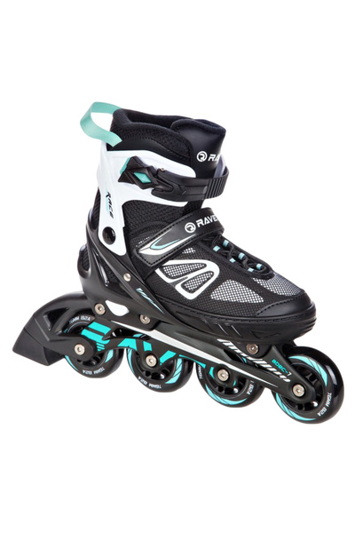 Raven Role Reglabile Raven Advance, Negru/albastru, L(38-42)