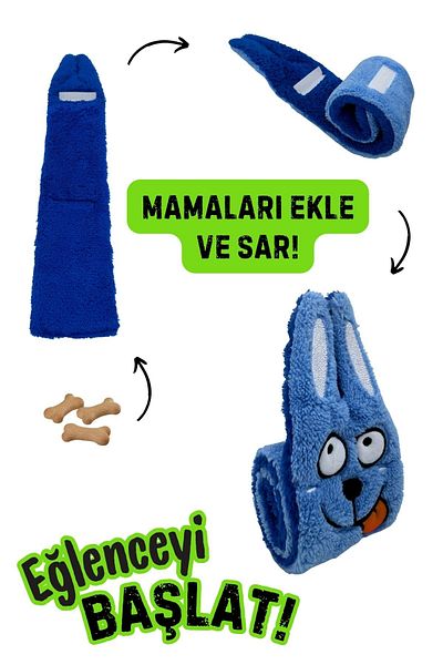 Havhav Ocean Adventure 2-Piece Dog Toy - Rustling Snail and Creaking Lobster Plush Set
