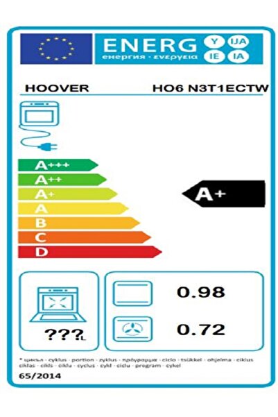 Hoover HO6 N3T1ECTW Ankastre Fırın