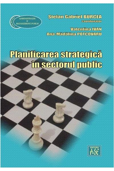 Editura ASE Strategic planning in the public sector, Stefan