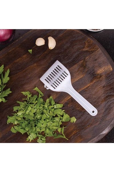 HIC 9-Blade Dishwasher Safe Easy to Use Kitchen Gourmet Mincer White