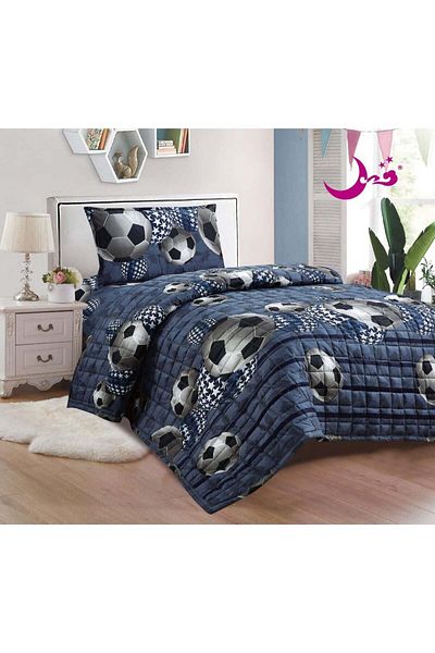 Moon Compressed Quilt Set, 3 Pieces, Microfiber
