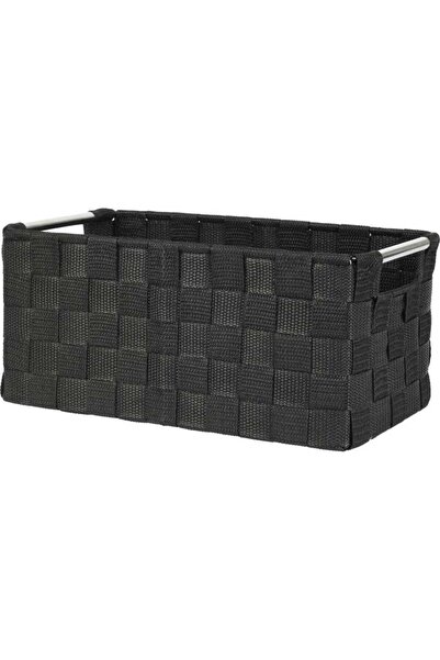 Progarden Set of 5 black storage baskets with handles