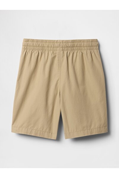 GAP Erkek Bebek Bej Poplin Pull-On Şort