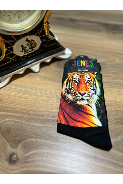 JENES Șosete digitale cu imprimeu Șosete lungi premium unisex