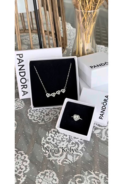 SEJURA Çift Kullanımlı Açılabilir Yonca Kolye + Yüzük Seti