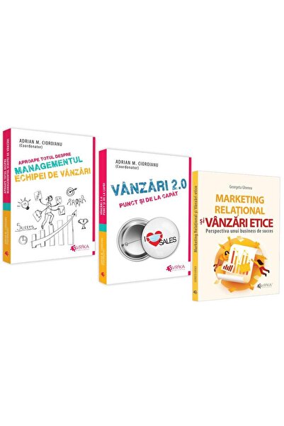 Editura EVRIKA PUBLISHING Pachet - Vanzari si Marketing de Adrian Cioroianu