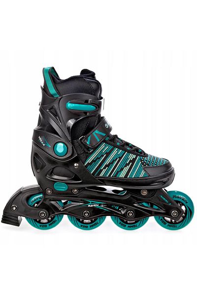 Raven Roller Raven Vella Black/Mint M(37-40)