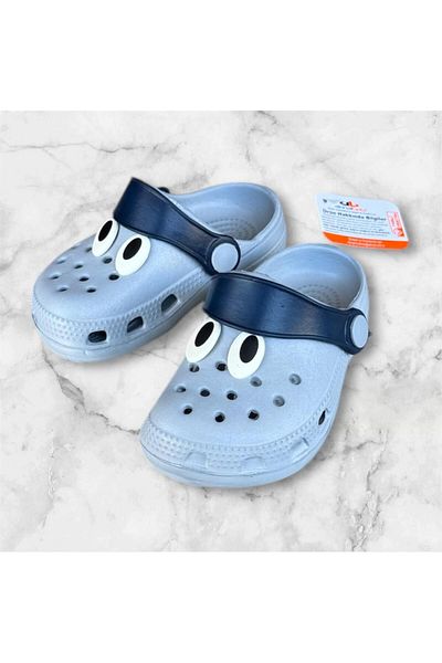 AkınalBella Baby Boy Soft Sole Sticker Light Closed Front Slippers Sandals