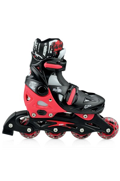 Raven Role inline 3w1 Raven Singer Black/Red 33-36 (S), pentru copii