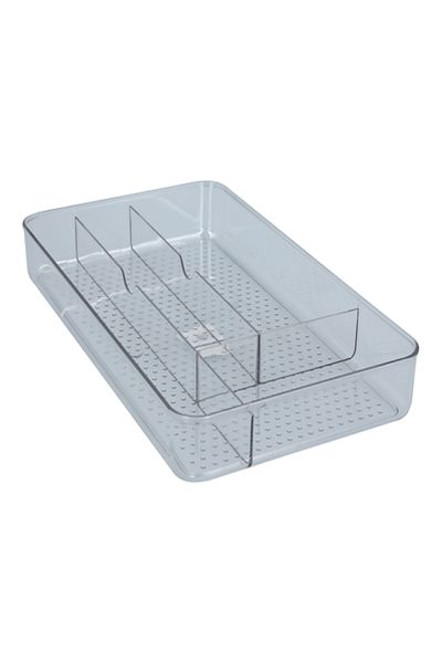 Felli Plastic Easy to Clean No Slip Fridge Storage Organizer