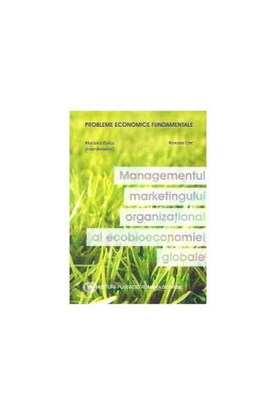 Editura Fundatia Romania de Maine Ecobi's organizational marketing management