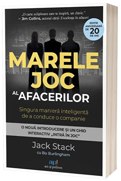 Editura Act si Politon The Great Game of Business. The Only Way You Understand