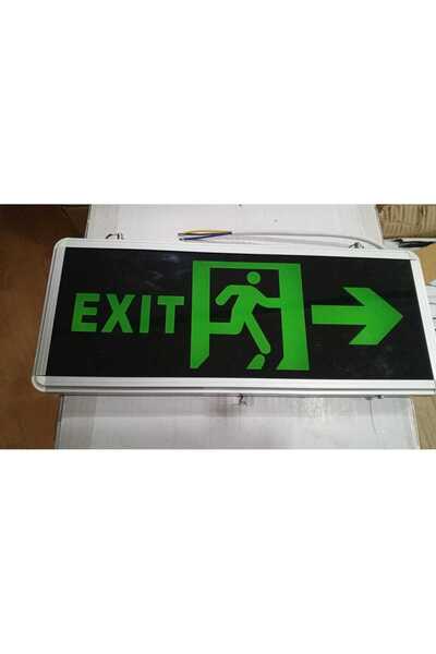 BMG Aydınlatma Exit Acil Çıkış Yön Tabelası 3 Watt LEDli 3 saat Şartjı Exit Ç...