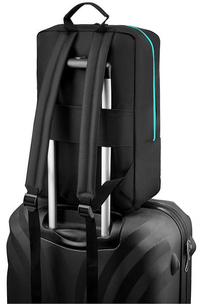 zagatto Cabin backpack, 20L, black, waterproof, 40x20x25 cm, Wizz & Ryanair approved, ZG832