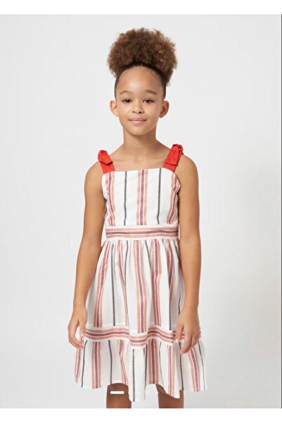 MAYORAL Girl's Summer Suspender Dress 6969