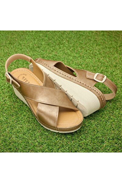 Tellus Tellus women's sandals 27-23, Brown - 41