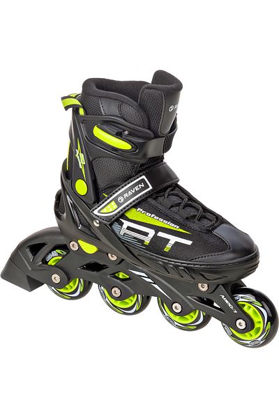 Raven Role inline Raven Profession Black/Lime 35-39 (M), pentru copii
