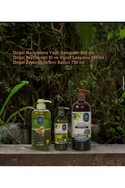 Eyüp Sabri Tuncer Eyüp Sabri̇ Tuncer Natural Olive Oil Series, Shower Gel, Lotion and Liquid Soap