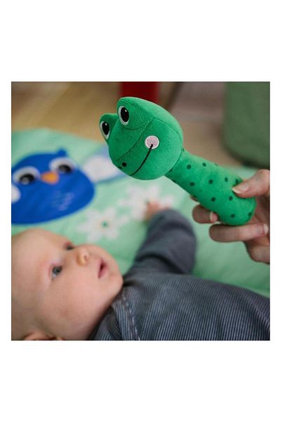 IKEA Sandbi Rattle Green